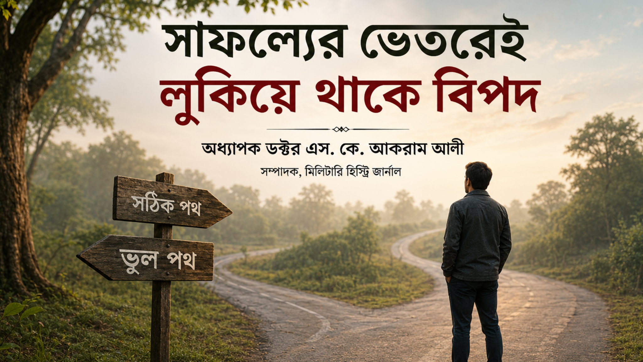 সাফল্যের ভেতরেই লুকিয়ে থাকে বিপদ